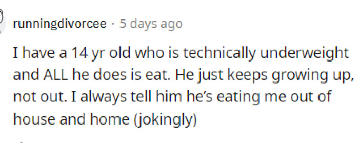 Getting the perspectives and opinions of others in this situation was pretty entertaining.