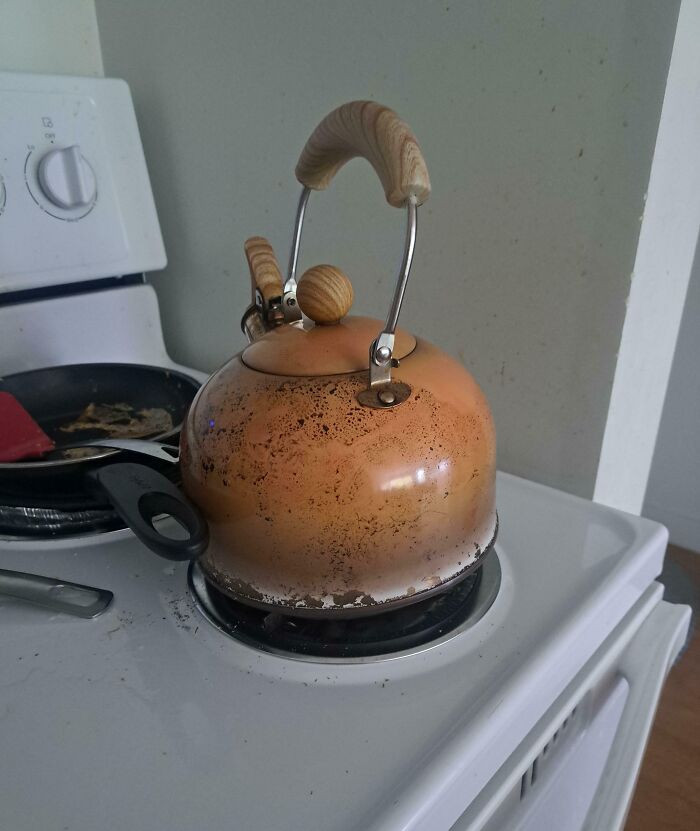 "I Fell Asleep With My Kettle On High. I Woke Up To This"