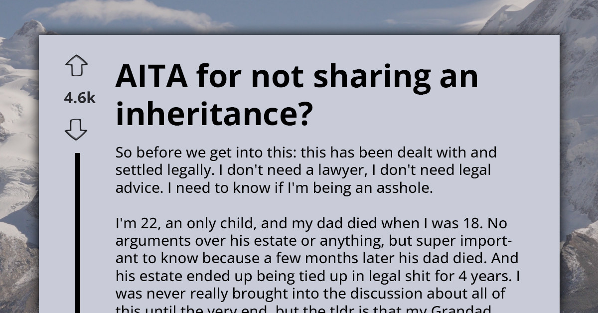 Inheritance Problems - A Young Heir Faces Pressure After Becoming The Only Grandchild In The Will