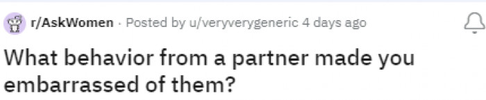 And the OP pops the question to r/AskWomen page