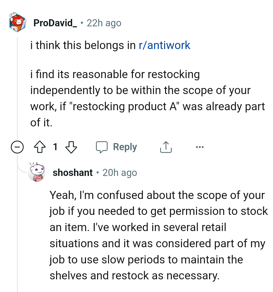 It doesn't belong here