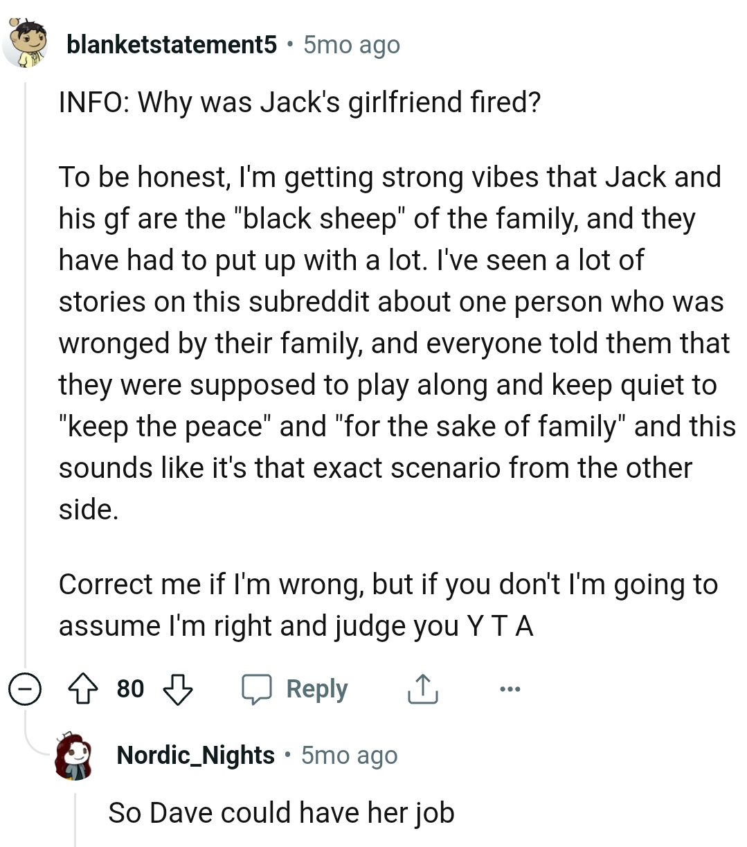 The black sheep of the family