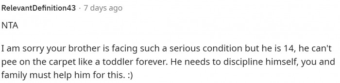 Ultimately, people really just felt bad for their situation.