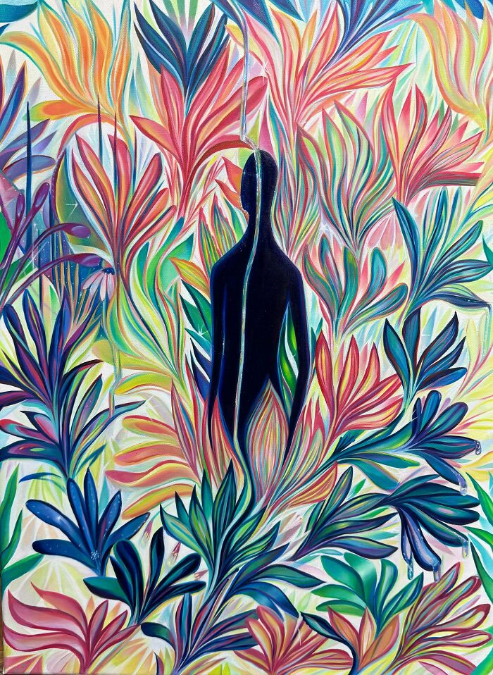 "Got My Heart Broken And Made A Painting"