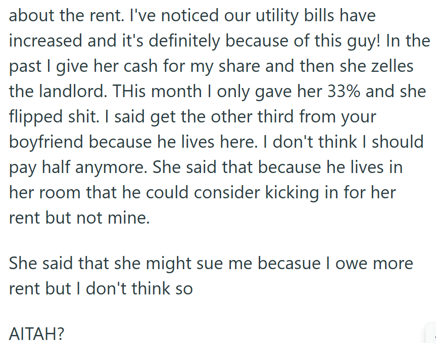 There Is an Issue with Rent