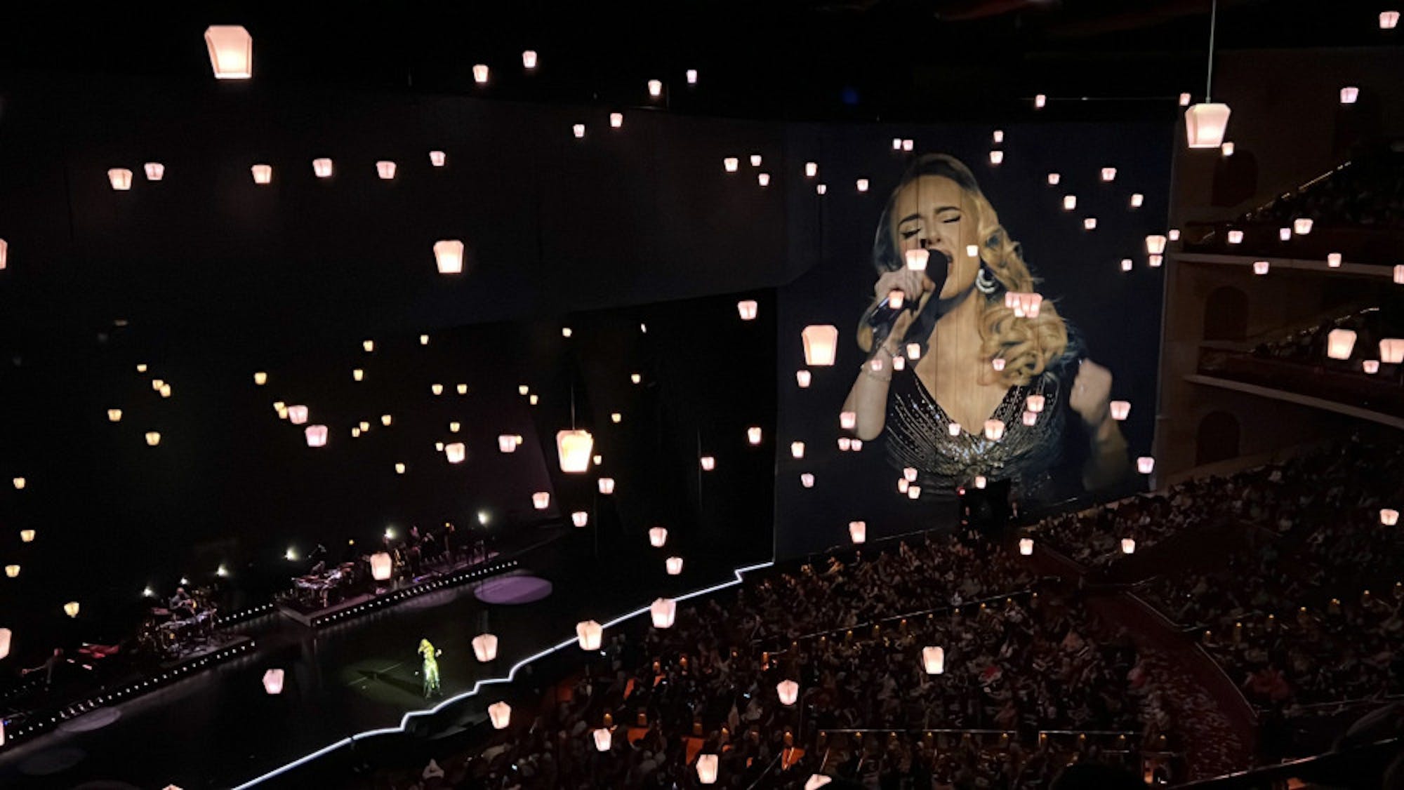 The singer was recently recorded at one of her Vegas shows saying, 