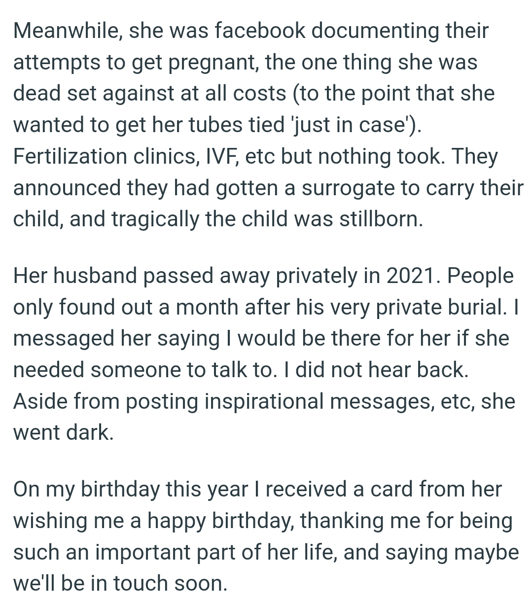 They announced they had gotten a surrogate to carry their child