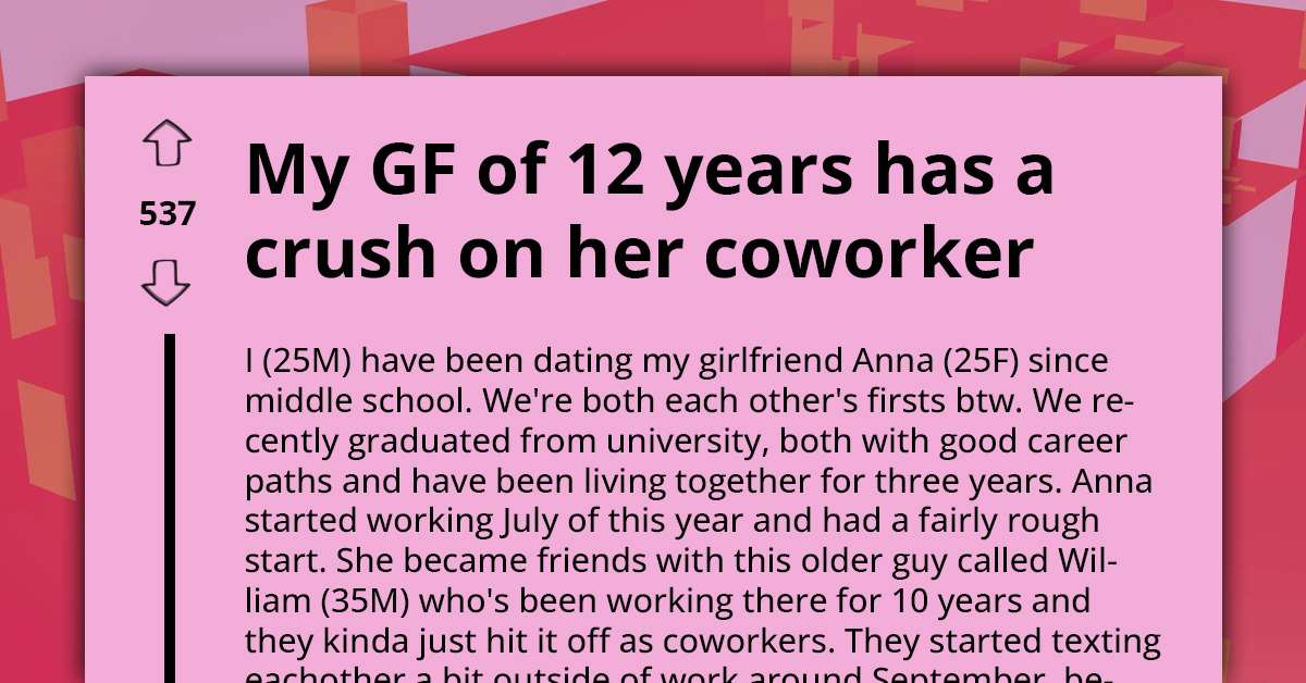 Woman Risks the Fate of Her Twelve-Year Relationship Over Fleeting Workplace Crush