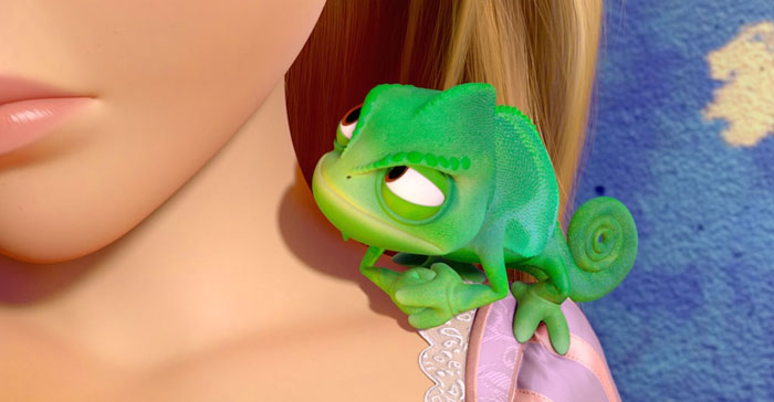 4. Pascal, Rapunzel's loyal companion, was originally intended to be a squirrel.