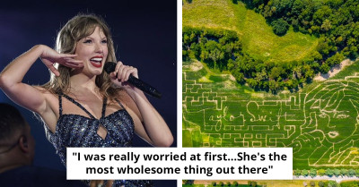 Taylor Swift-Inspired Corn Mazes In Ohio And Maryland Are Going Viral