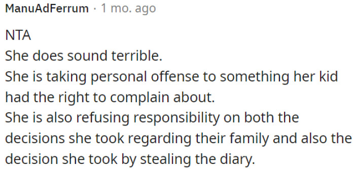 OP's daughter is acting poorly and avoiding responsibility for her actions.