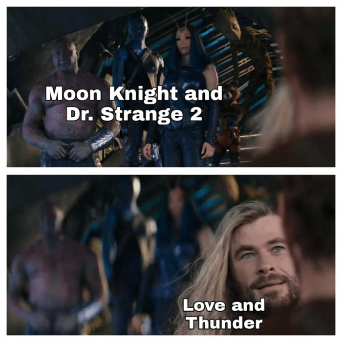 Thor is taking off in his very own direction.