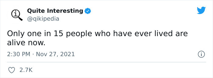 46. One in 15 people