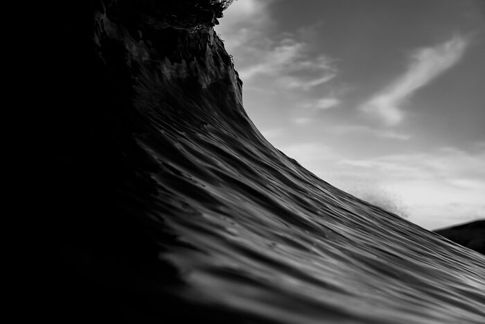 Natural Abstract, 3rd Place: Up Close, Wave Edition By Connor Hughes