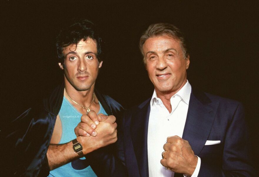 16. Sylvester Stallone And Rocky Balboa
