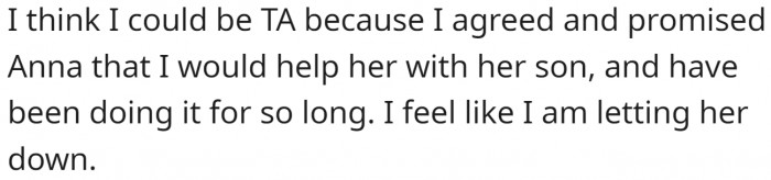 OP has offered the following explanation for why they think they might be the asshole: