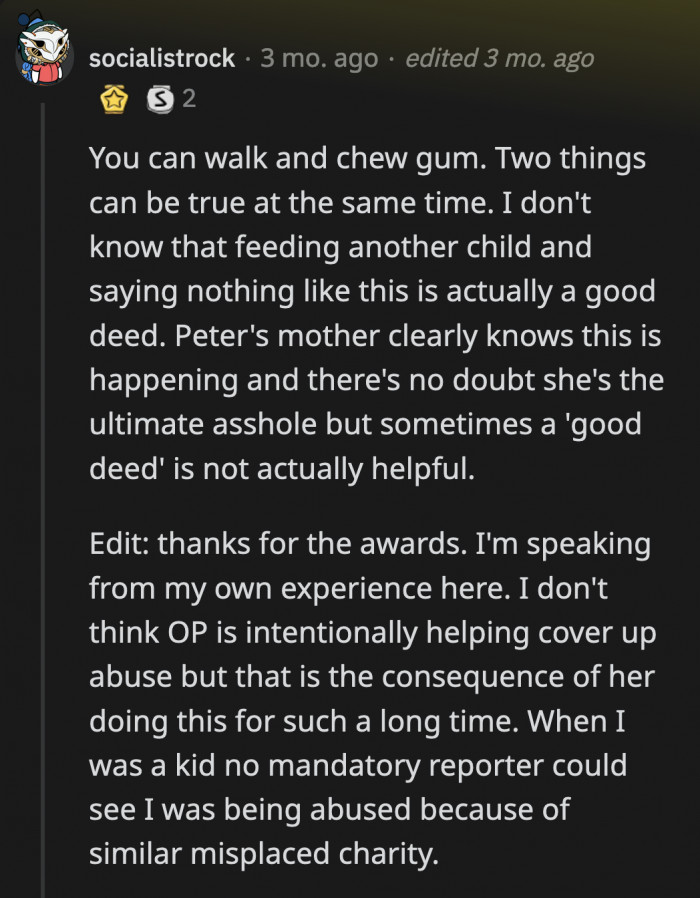 That was quickly corrected because, as this Redditor said, two things can be true at the same time