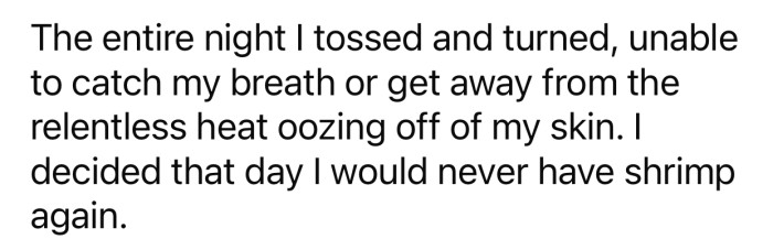 OP made a decision on that day, and she intended to take it seriously.