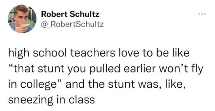 7. Catching teachers' attention.