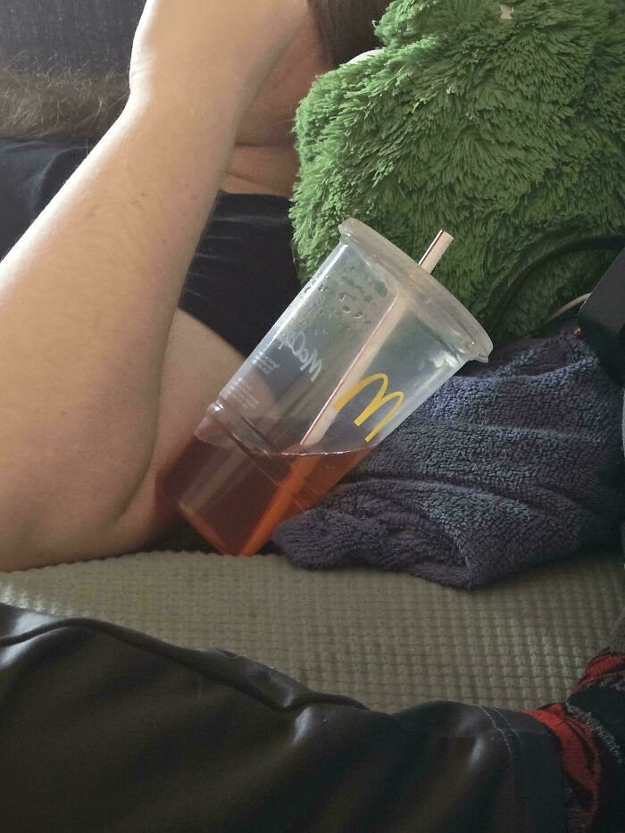 "The Way My Boyfriend Sits His Drink"