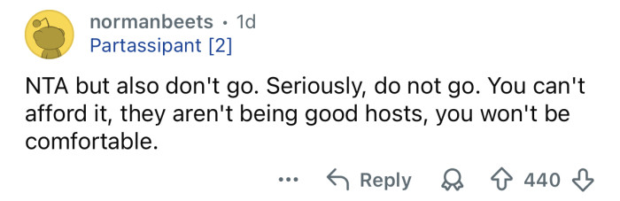 Let’s see what the Reddit community had to say.