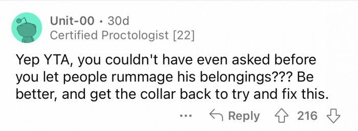 3. She just assumed it would be fine since it had been years.