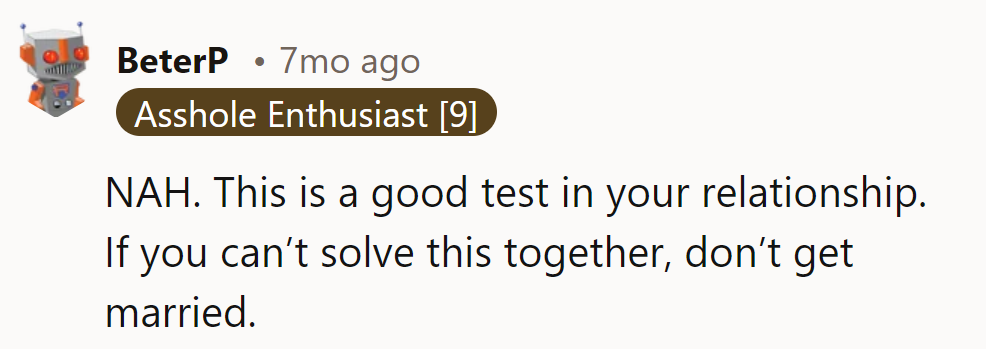 NAH. Wedding planning woes? Maybe hold off on the vows...