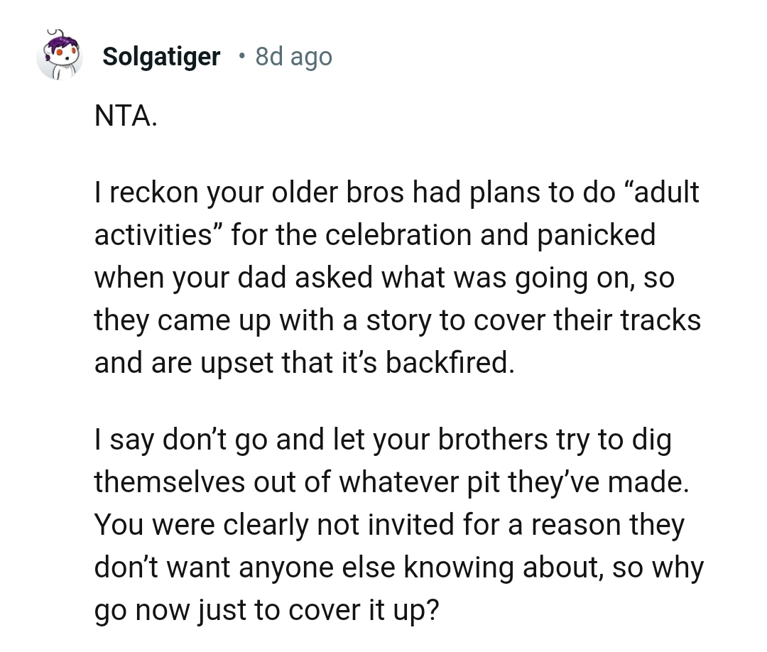 They are upset that it backfired