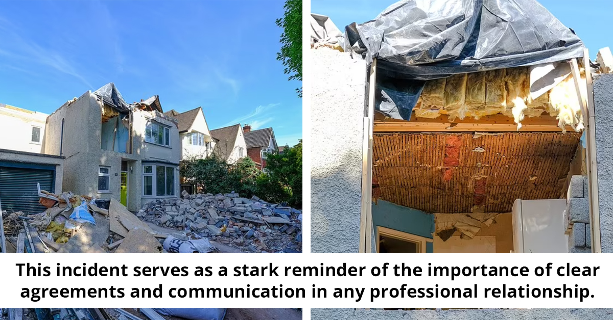 Shocking Home Demolition - A Builder's Revenge
