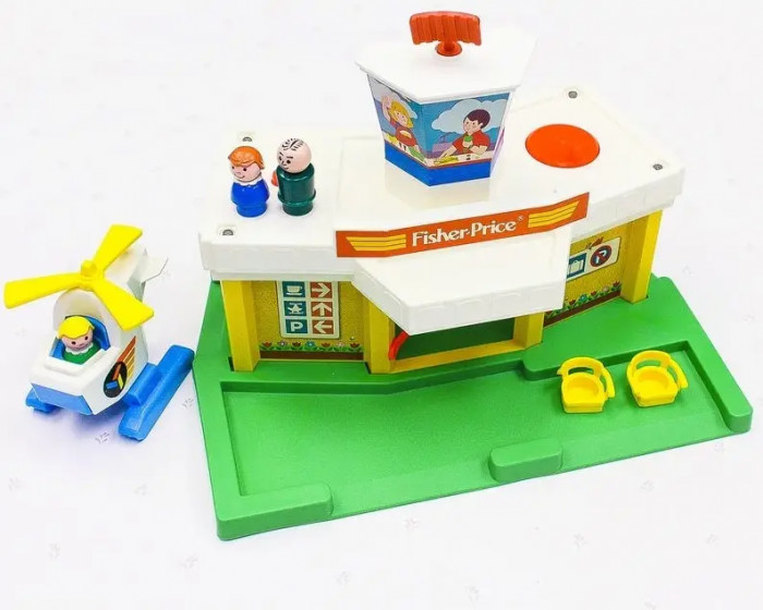 50. The Fisher-Price Little People Airport play set