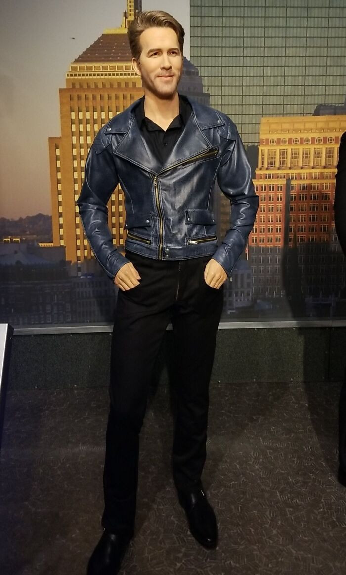 "Found This Guy At A Wax Museum In Myrtle Beach"