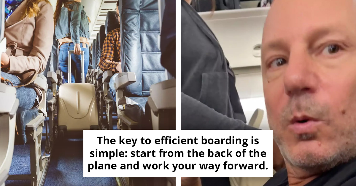 Autistic Man Reveals The 'Obvious' Plane Boarding Hack That Somehow Eludes Airlines