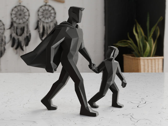 "I Designed And 3D Printed This Model In Preparation For Father's Day!"