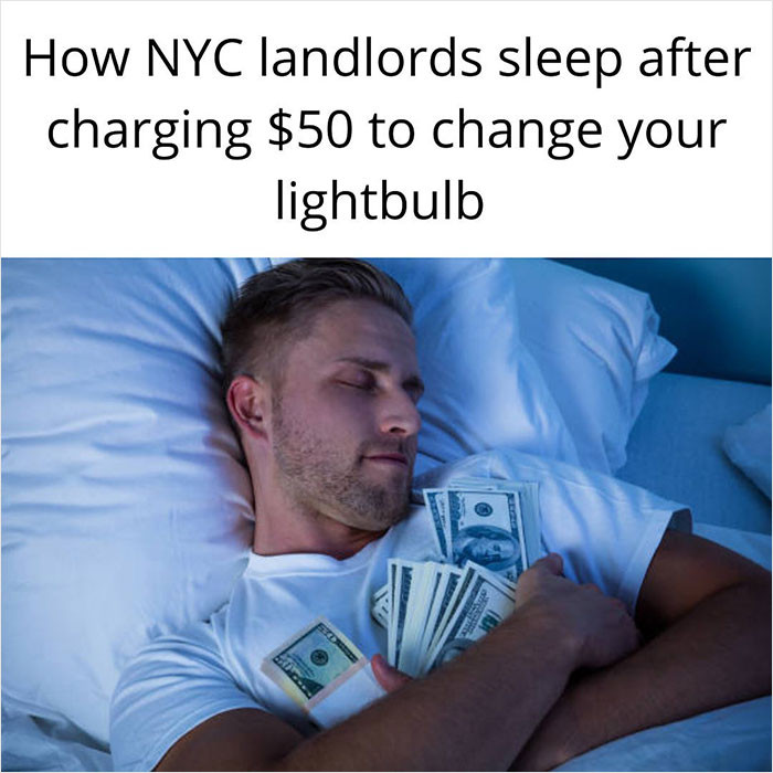 24. The money keeps their cold hearts warm.