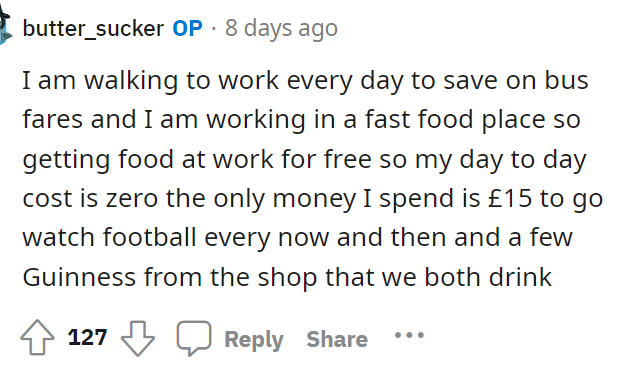 OP provides more insight into what he is trying to do to keep them afloat, and it seems that he's made many sacrifices.