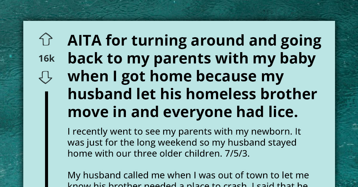 Family Gets Lice Outbreak When Dad Allows His Homeless Brother To Stay With Them