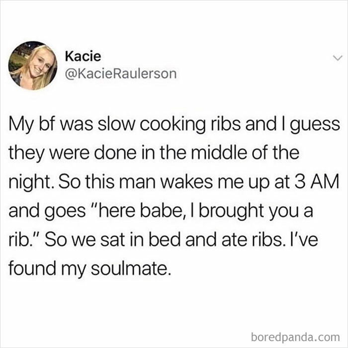 3. Guys, someone has found her soulmate