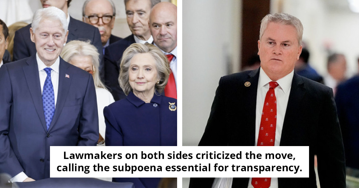 Bill and Hillary Clinton's Bold Response to Epstein Investigators Amid Legislative Pressure