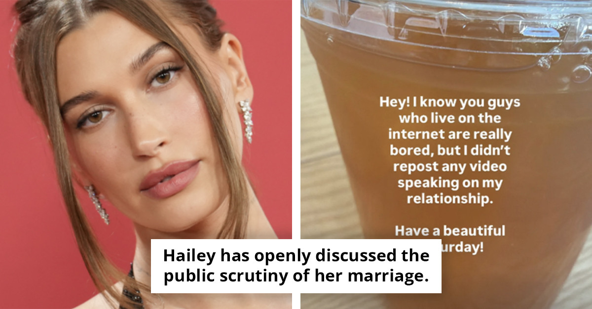 Hailey Bieber Responds to Allegations Regarding Sharing Video on 'Troubled' Relationships