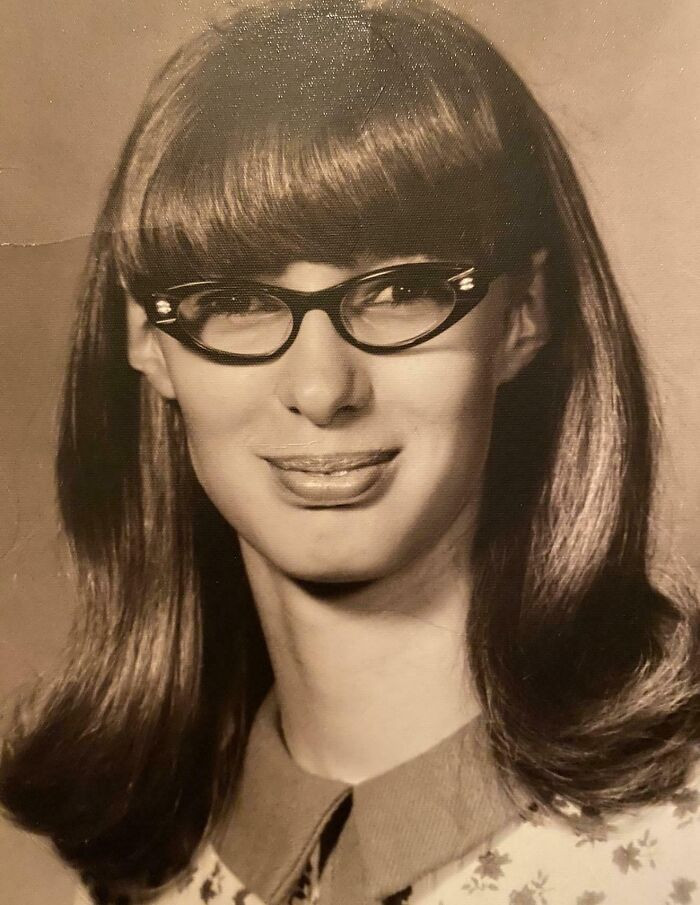 "My Mommy Mid 1960s (As You Can Tell By The Glasses). I’m Biracial But I Look Just Like Her And I Love It ☺️"