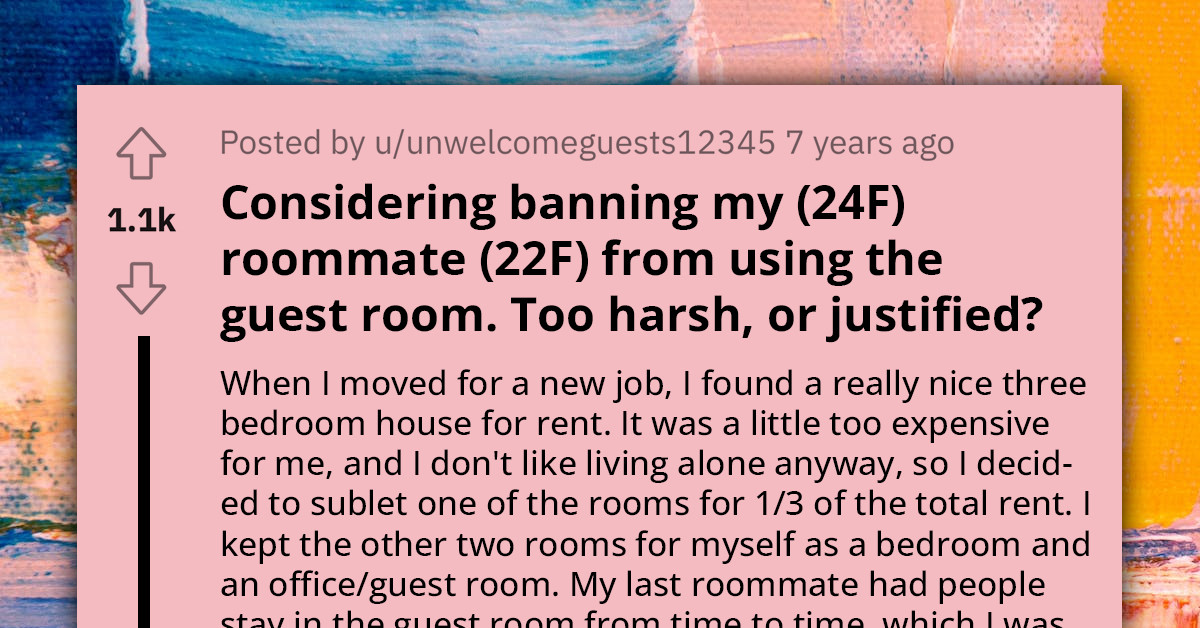 Redditor Faces Disrespect From Roommate's Parents Who Overstay Their Welcome In Her Home Office