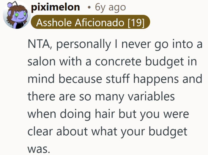 There may be variables in the chair, yet a declared budget still deserves respect. Clarity upfront is part of the deal.