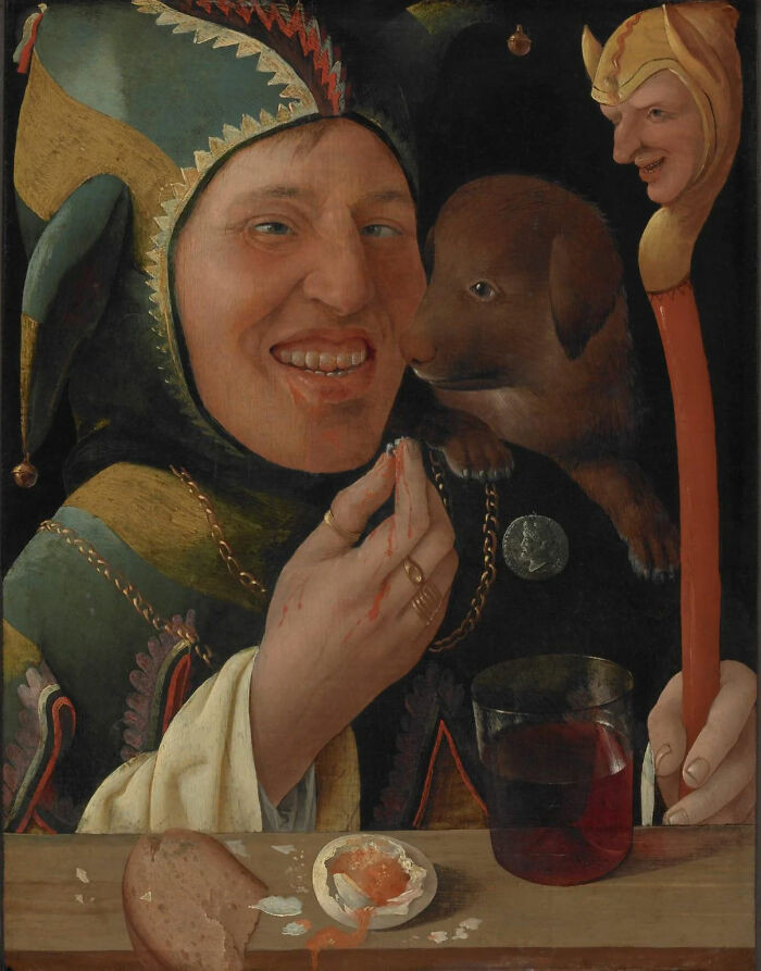 "The Jester" By Marx Reichlich, 1519–1520
