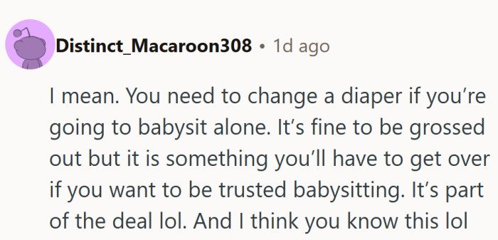 A gentle nudge wrapped in honesty: it’s okay to squirm, but responsibility doesn’t wait.