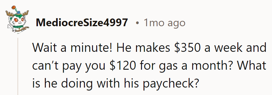 If his paycheck were a mystery novel, it'd be titled 