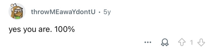 Yep, you’re the AH.