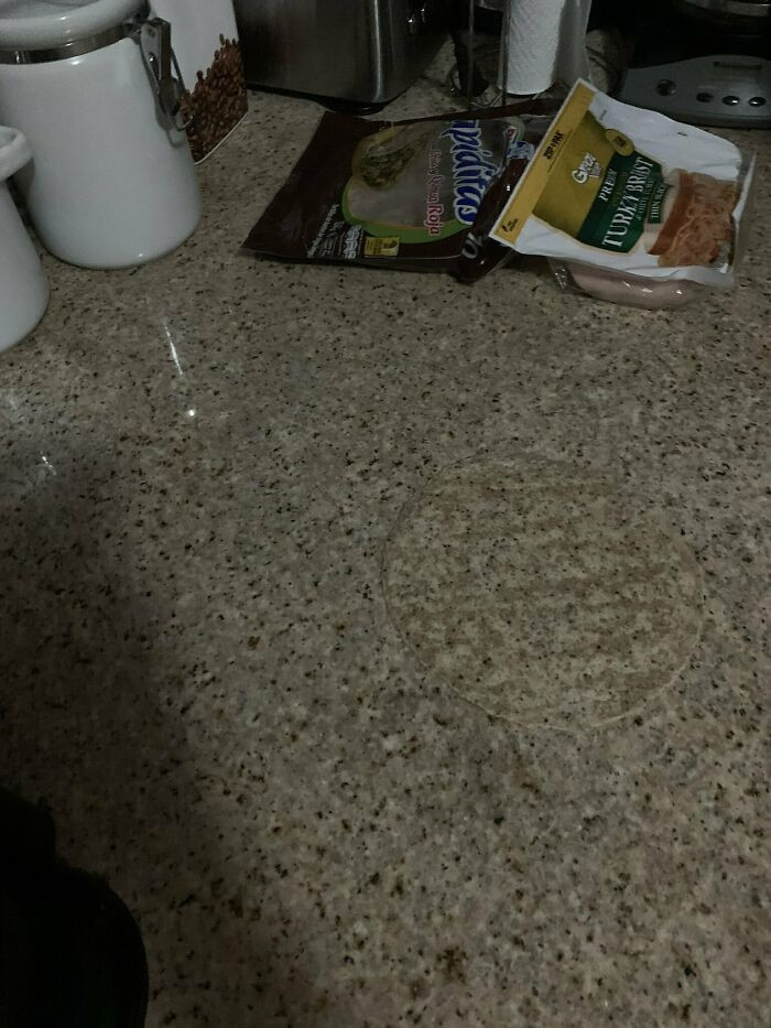 "I couldn't find my tortilla."