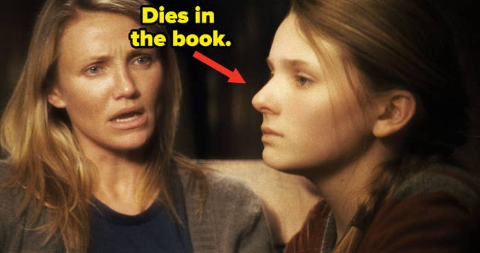 But in the book, Anna dies in a car accident while heading to court, and her organs are to be donated to her sister Kate, who struggles with the guilt of her sister's death.