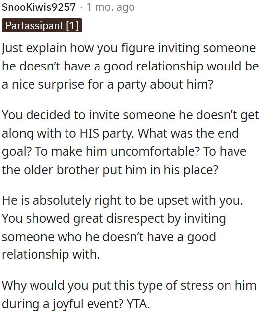 It was disrespectful and caused unnecessary stress.