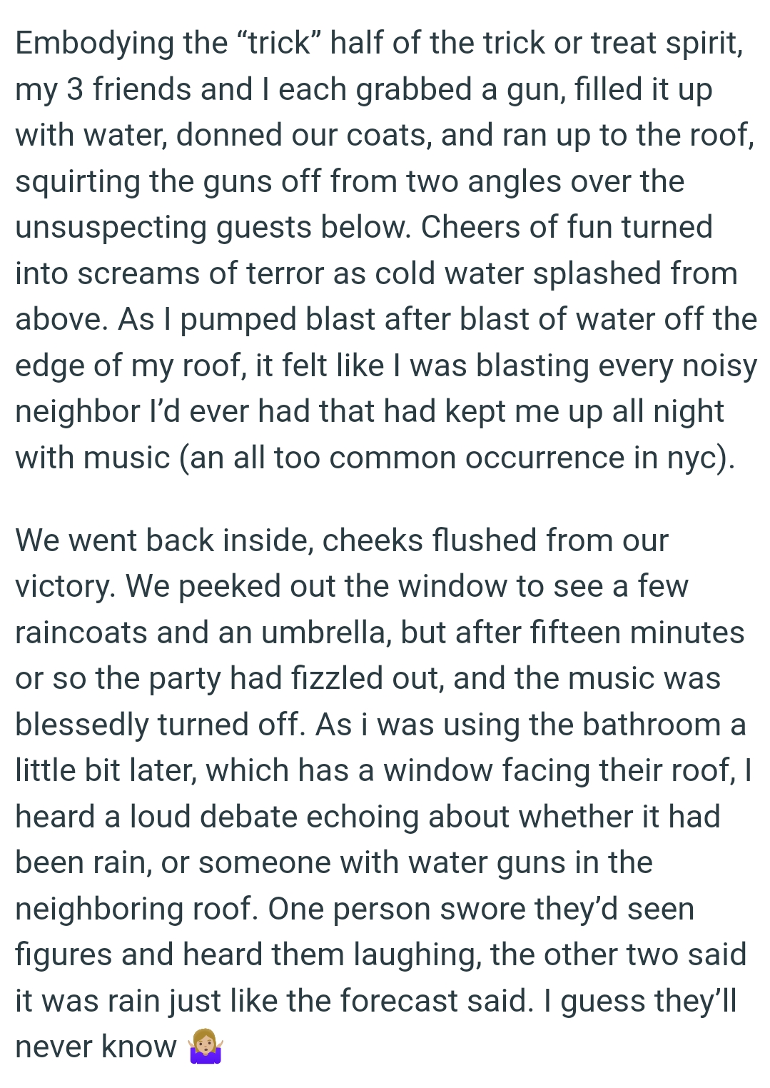 After Some Time, the Party Had Fizzled Out, and the Music Was Blessedly Turned Off